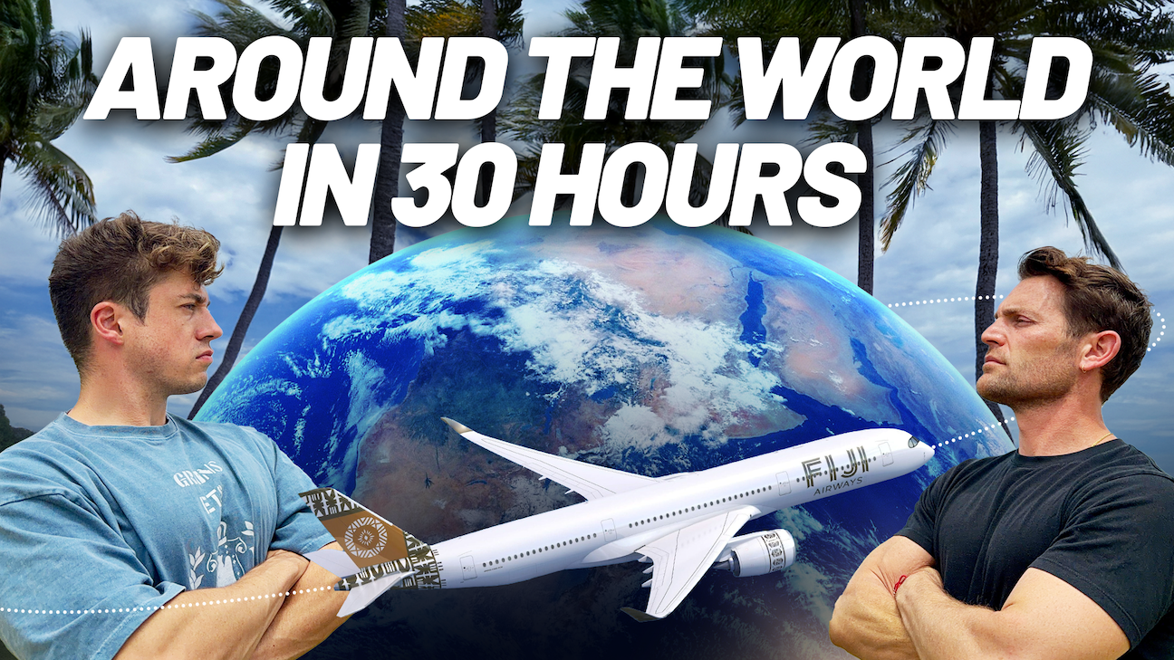 AROUND THE WORLD IN 30 HOURS
